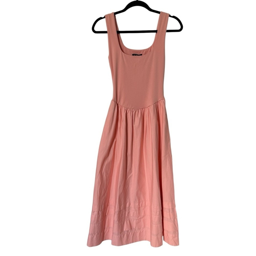 J. Crew Drop-waist mixy‎ dress Size XXS pink